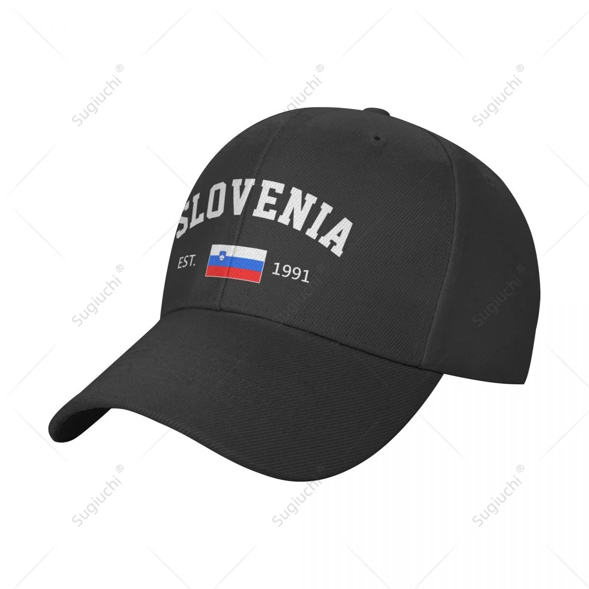 Baseball Cap Slovenia EST.1991 Independence Day Wild Sun Shade Peaked Adjustable Outdoor Caps