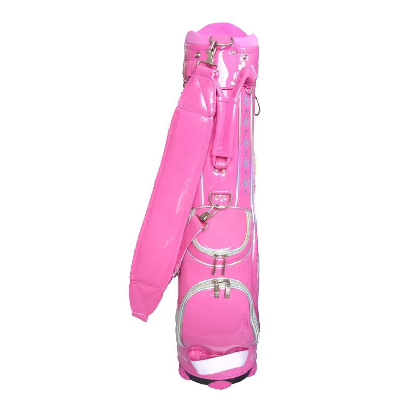 Ladies Portable PU Cart Bag for Golf Clubs