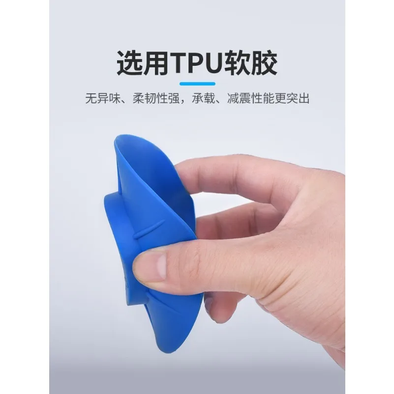 Roller washing machine non-slip and shock-proof foot pad rubber heightening base, universal mat anti-running fixed
