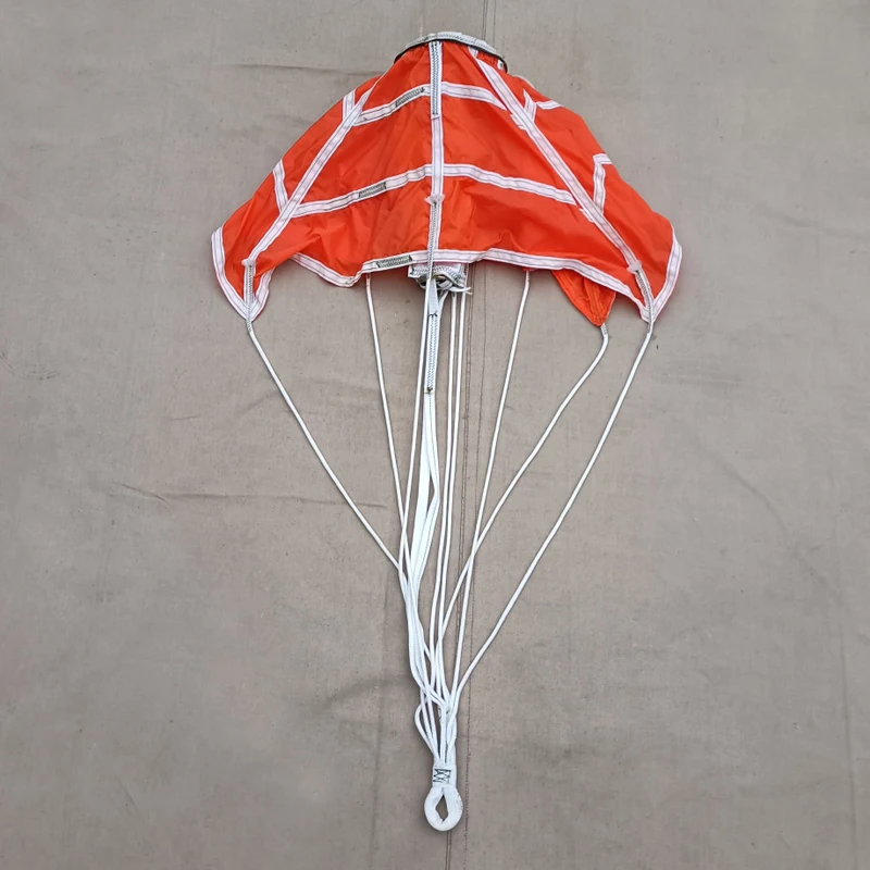 

1 шт., весенний пилотный желоб для парашюта Drogue, 76 см, квадратный навес, нейлоновые защитные парашюты, уличные летающие игрушки