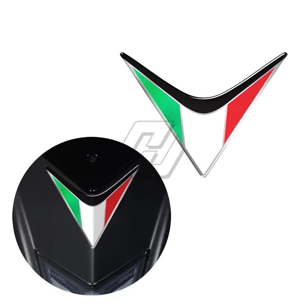

For Aprilia RS4 RSV4 RS APR150 SR MOTARD Tuono V4 Decals 3D Resin Motorcycle Front Fairing Decals Italy Sticker