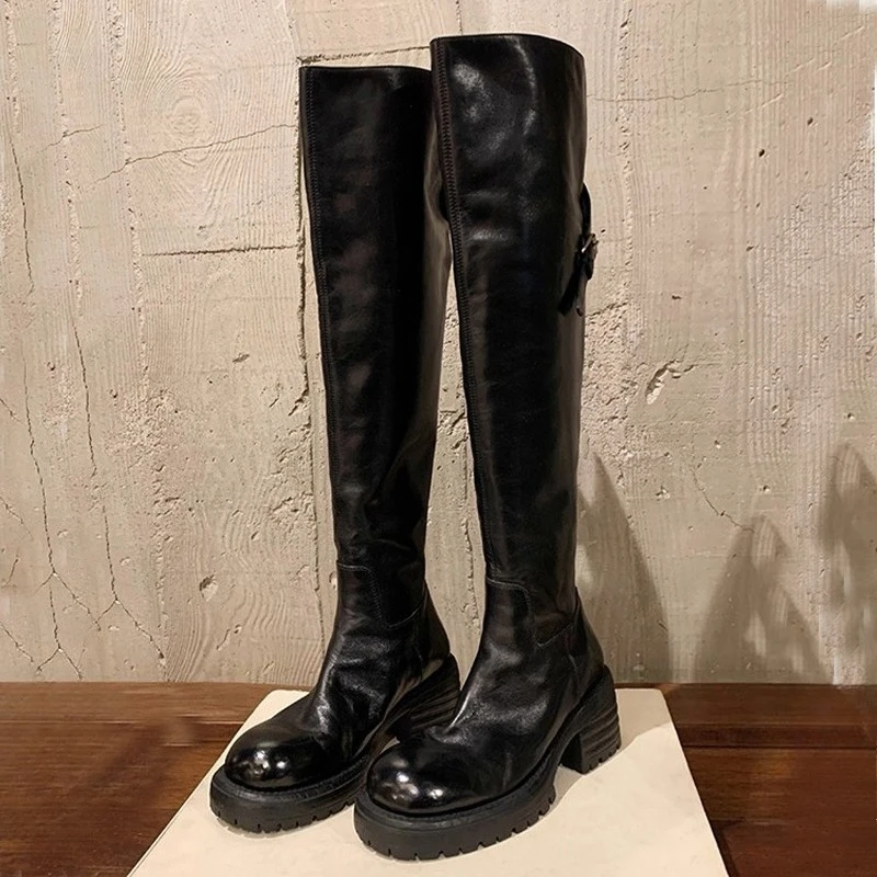 الكعب العالي المرأة أحذية عالية مصمم أحذية مكتنزة موضة فاخرة تشيلسي الأحذية 2025 الاتجاه الجديد فستان الشتاء مضخات Mujer بوتاس