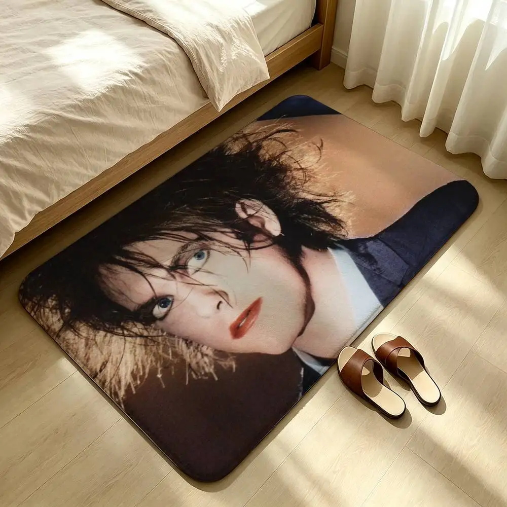 The cure Robert S-Smith Shower Room Absorbent Small Floor Mat Soft Comfortable Decorative Foot Mat