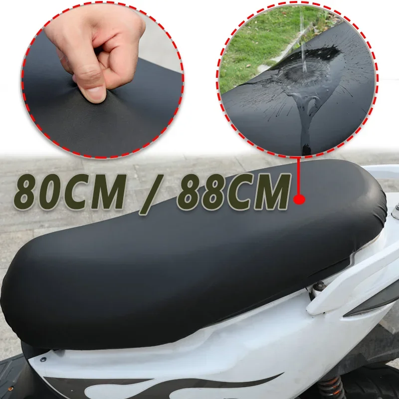 

Motorcycle Rain Seat Cover Universal Flexible Waterproof Saddle Cover Black 210D Dust UV Sun Sown Protect Motorcycle Accessories