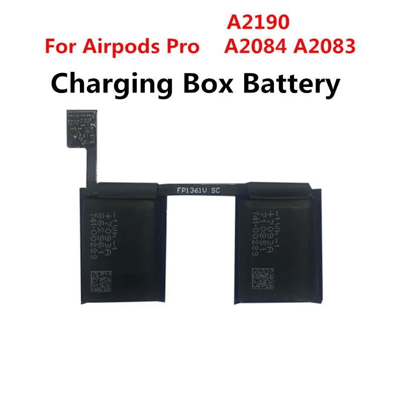 Battery For airpods 1st 2nd 3nd A1604 A1602 A1938 A1523 A1596 A1722 A2032 A2031 air pods Pro 1 2 3 Wireless Headset Charging Box