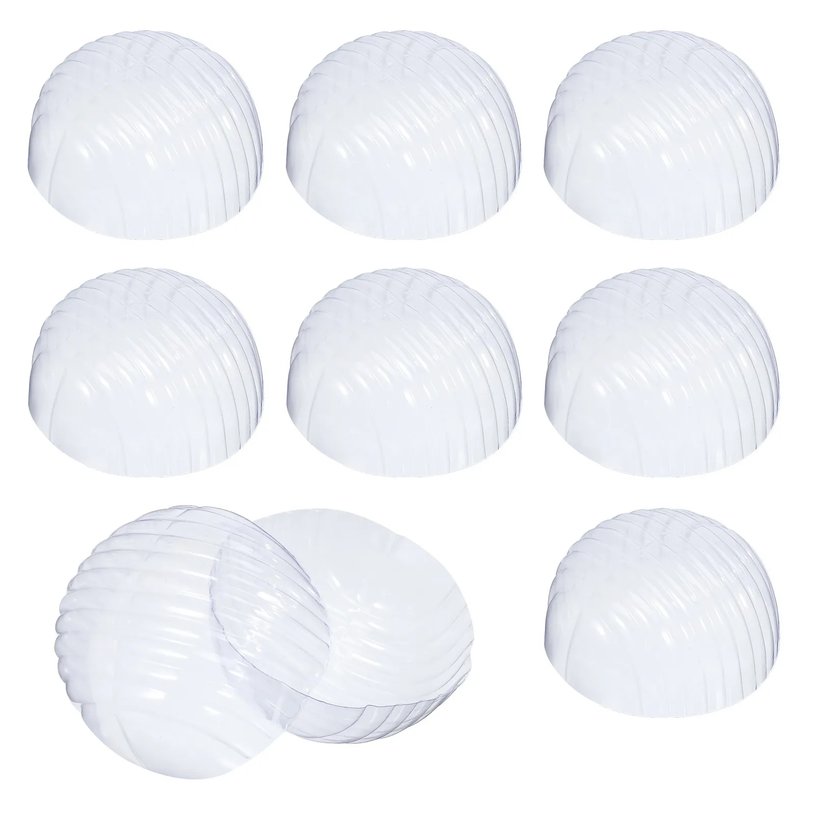 10 Pcs Baseball Cap Hat Inner Support Caps Inserts Shapers Clear Display PVC Forms Mannequin
