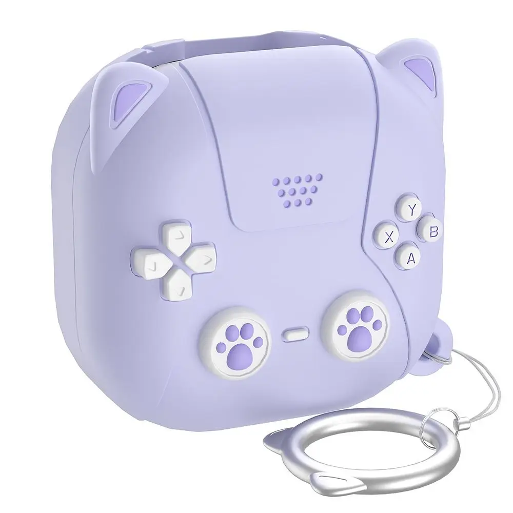 Funda para auriculares 3D, funda protectora de silicona con estilo de dibujos animados para consola de juegos, estilo para Galaxy buds live/2/pro/2 pro/FE