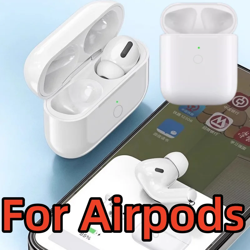 Upgraded Replacement Case Type-C Wireless Charging Box Compatible for Original AirPod 1 2 3 (Earbuds Not Included)pro1 2 usb-c