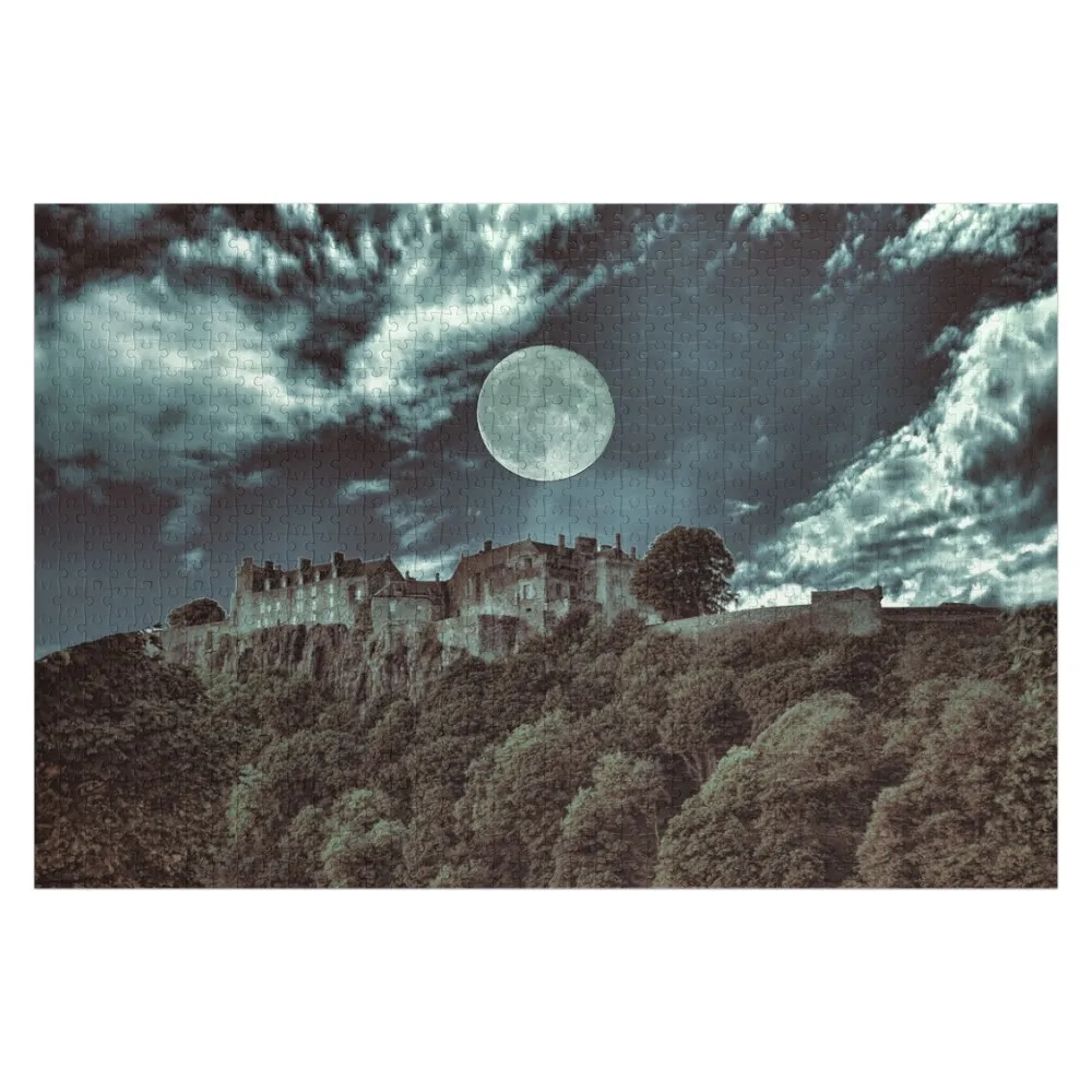 

Stirling Castle(Scotland) Moonlight Jigsaw Puzzle Works Of Art Christmas Toys Customized Kids Gift Toddler Toys Puzzle
