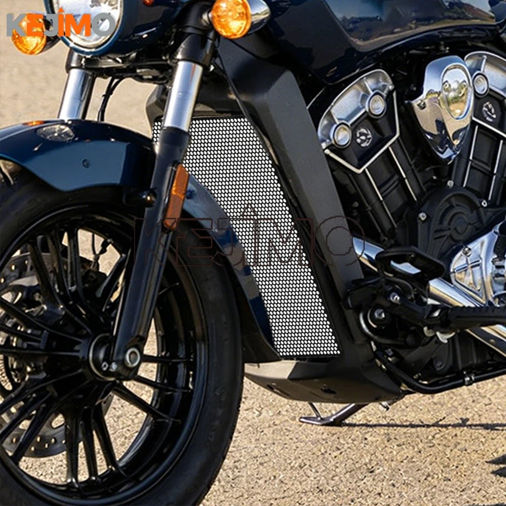 

2025 2024 Radiator Guard Grille Cover Protector FOR Indian INDIAN Scout / Scout Sixty/Bobber 2017-2023 2022 2021 2020 Motorcycle