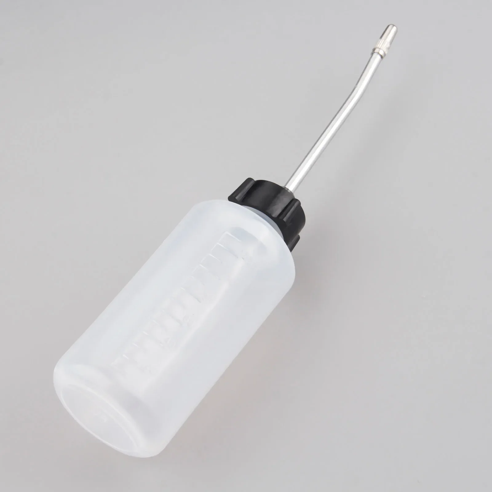Engrasador de plástico con cabeza de hierro de boca larga de 120 ML, herramienta para máquina de repostaje, botella de aceite vacía, engrasador para máquinas de coser industriales domésticas