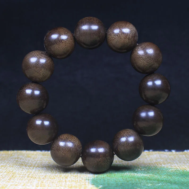 

Indonesia Brunei Old Materials Agarwood Bracelet108Buddha Beads Eaglewood Bracelet Fidelity Men's and Women's Rosary Wood