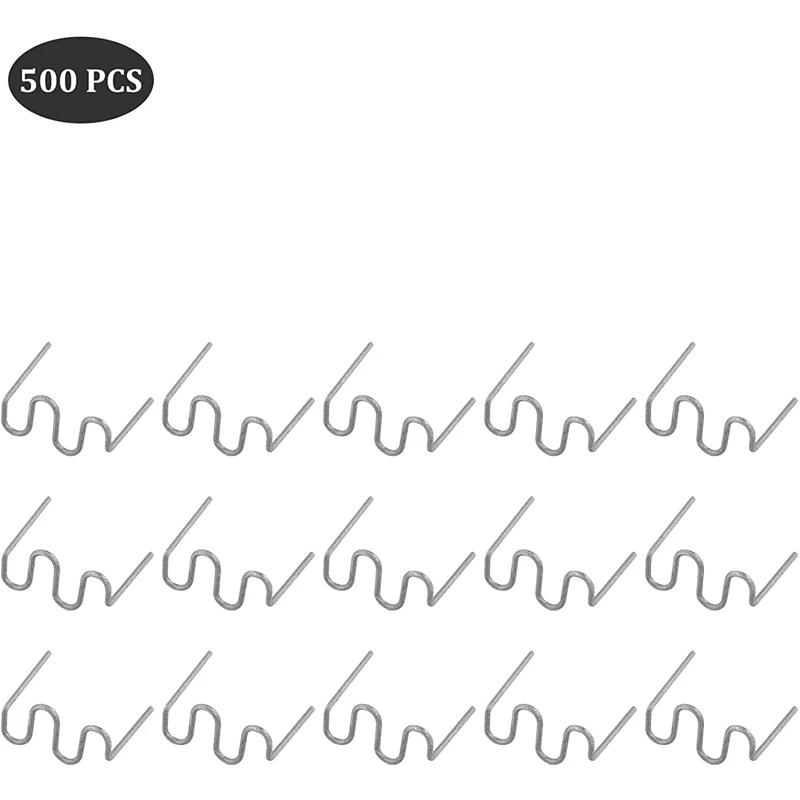 Welding Rods Hot Staple Repair Machine Plastic Welding Hot Stapler Car Auto Bumper Repair Pre Cut Wave Staples 0.8Mm