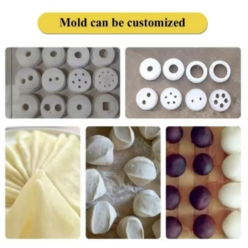 ماكينة قطع العجين 110 فولت 220 فولت ماكينة تقسيم العجين الأوتوماتيكية من الفولاذ المقاوم للصدأ