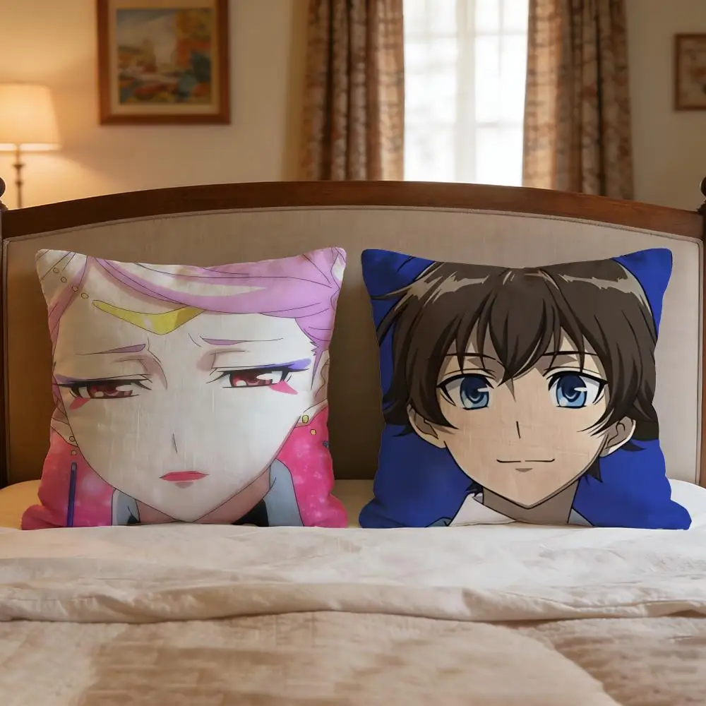 Valvrave Valvrave the Liberator Cushion Cover 4Pcs Decorative Covers Soft Cushion Case for Sofa Couch 40x40 45x45 Pillowcases