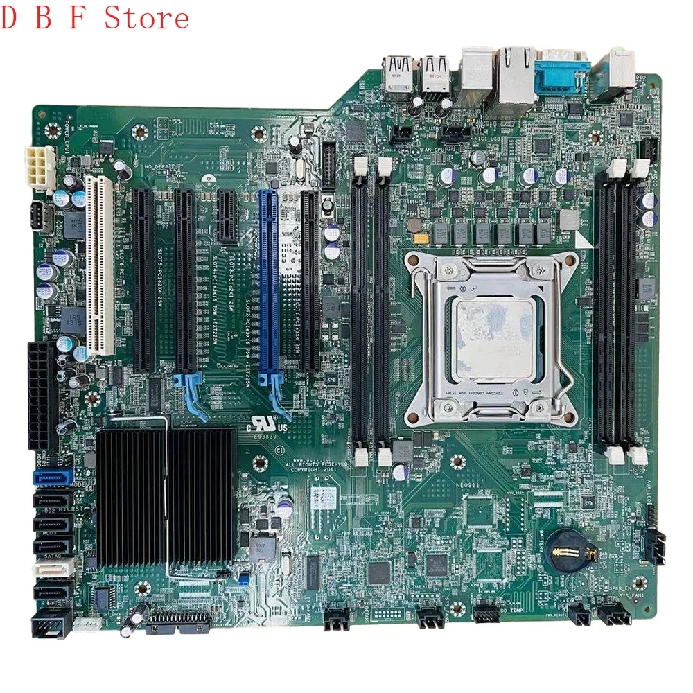 Original workstation Motherboard for DELL Precision T3600 MYTFF 8HPGT RCPW3 PTTT9  Perfect Test, Good Quality