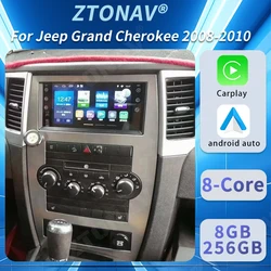 Car Radio Stereo For Jeep Grand Cherokee 2008 2009 2010 Android GPS Navigation Car Media Player Auto Headunit