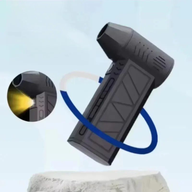 Mini Portable Air Blower Handheld Wireless Turbo Jet Fan High Speed Car Vacuum Cleaner Computer Keyboard Compressed Air Duster