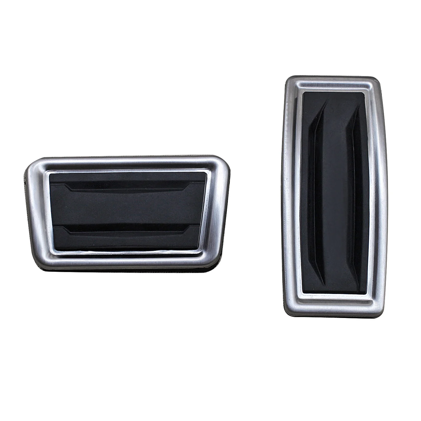 Cubierta antideslizante de acero para Pedal de freno de Gas, accesorios para Cadillac XT5 XT6 Chevrolet Blazer GMC Acadia 2017-2025 2024 2023 2022