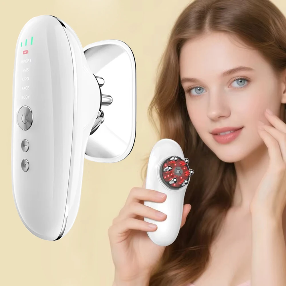 4 in 1 Body Sculpting Machine Cellulite Removal Massager Face Lifting Skin Tighten Device Home Use Cupping Tool for Belly Leg