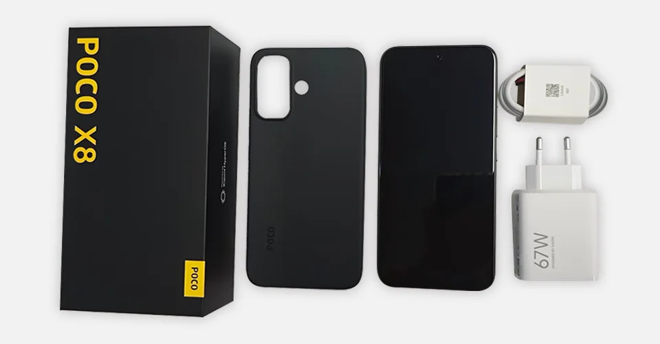 【World Premiere】Global Version POCO X8 5G Smartphone NFC 8340mAh battery 67W HyperCharge 50MP Camera Snapdragon 6s Gen 4