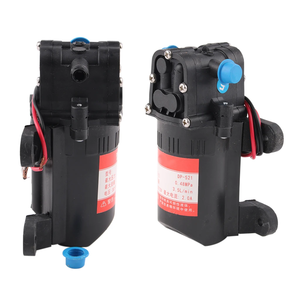 12V 0.48MP 2A 24W strumenti per autolavaggio spruzzatori elettrici pompe idrauliche, pompe a pressione a membrana intelligenti, rondelle per auto elettriche di bordo
