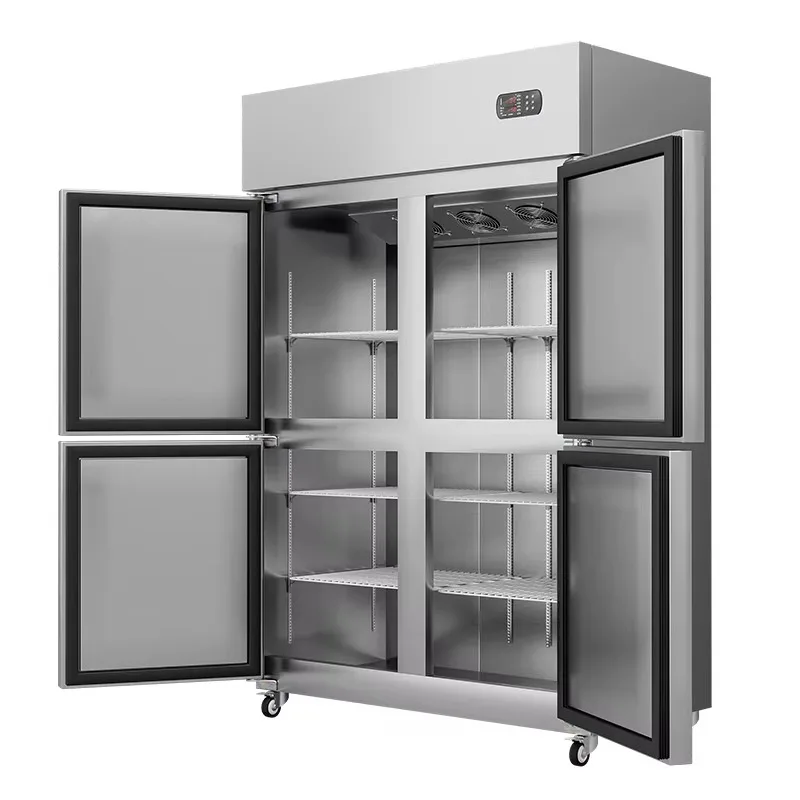 

Kitchen Appliance Commercial Upright Stainless Steel Fridge for Restaurant