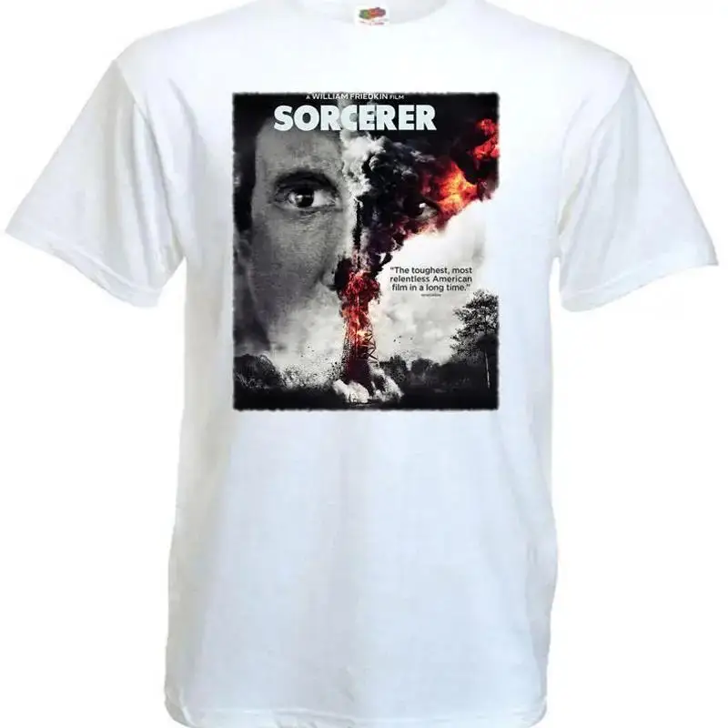 Sorcerer v6 T shirt white movie poster all sizes S 5XL
