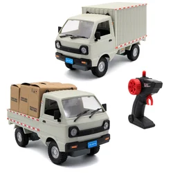 Wpl D12 Rc Car Toy Simulation Drift Climbing Led Light Haul Cargo Remote Truck Brinquedo Remote Control Truck Children Toys Gift