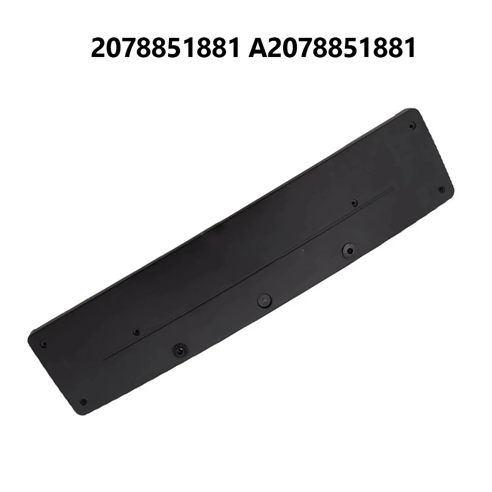 Suporte da matrícula para carro, quadro de plástico, auto pára-choques dianteiro, instalar para Mercedes E-Class W207, 2078851881, A2078851881, 00