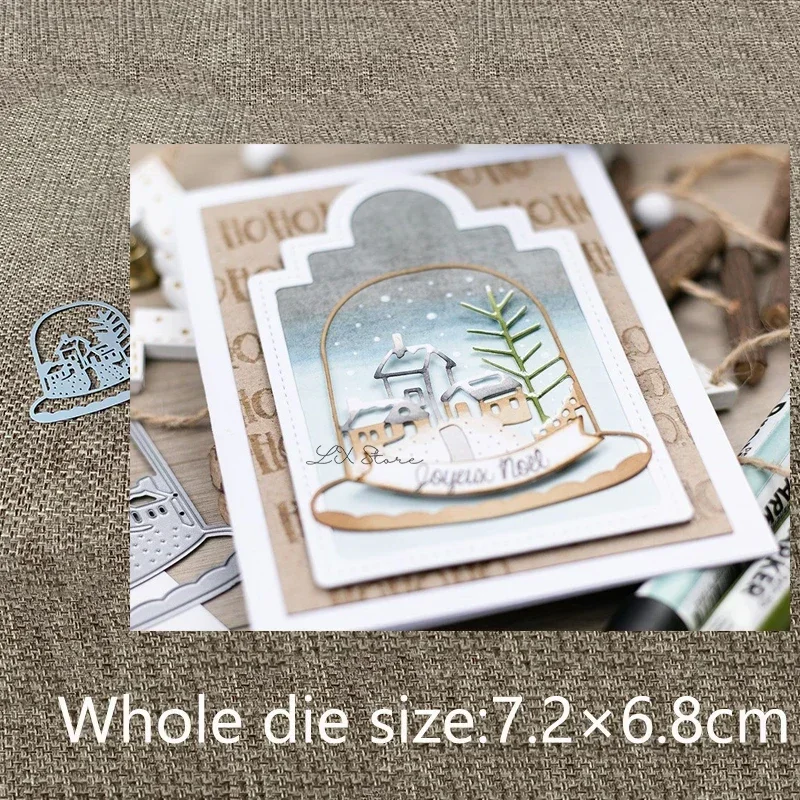 

XLDesign Craft Metal Cutting Dies stencil mold house oval crystal ball scrapbook Album Paper Card Craft Embossing die cuts