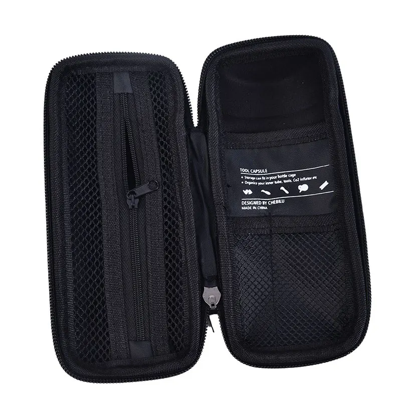 1Pc Bicycle Bottle Carbon fiber Pattern Boxes Cycling Bag Road Bike Apply Bottle Cage Glasses Key Repair Tool Kit Capsule Store