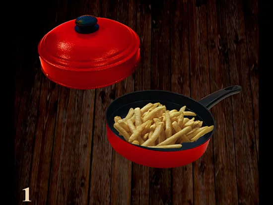 Dream Pan Fire Pan Magic Tricks Silver Stage Magic Appearing Magician Tricks Illusion Accessories