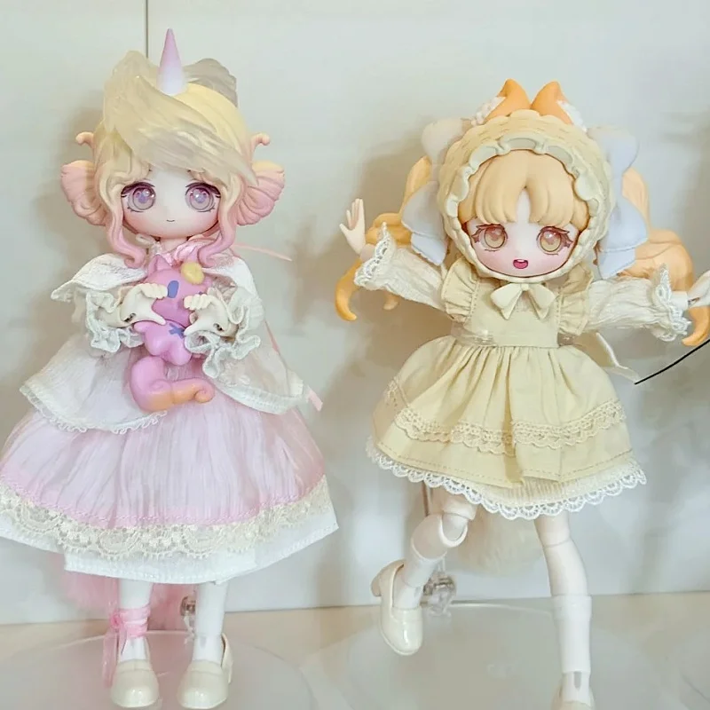 Genuine Anime The Luluelf Story Series 1/12 Bjd Blind Box Kawaii Figure 12 Points Bjd Movable Doll Collection Toy Figurine Gift