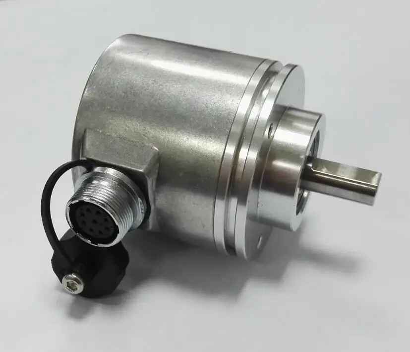 multi turn absolute rotary sensor SSI encoder replace SICK   8pin connector