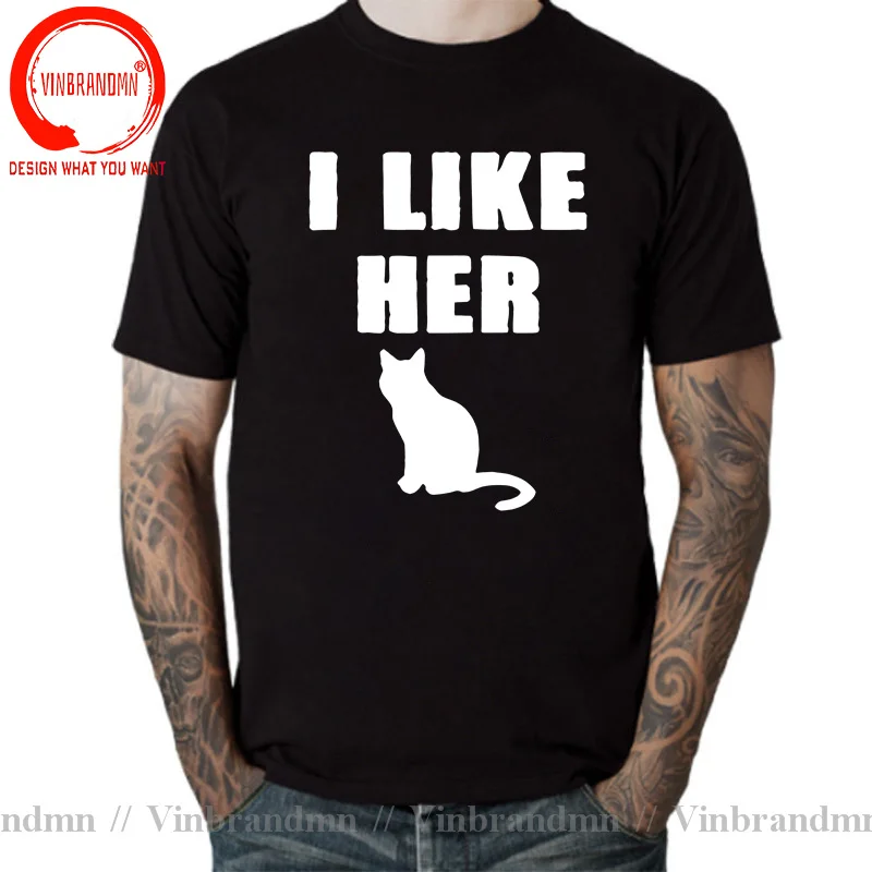 Funny I Like His Cock I Like Her Pussy Cat T shirt Adult His & Her T-shirt Boyfriend Clothing Valentine Couples tshirt Tee shirt