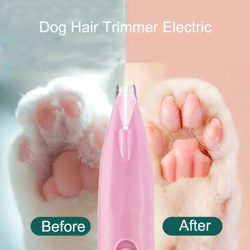 Dog Hair Trimmer  Dog Cutter Professional Pet Foot Hair Trimmer Cat Grooming Hairdresser Scissors Butt Ear Pedicator Cat clipper