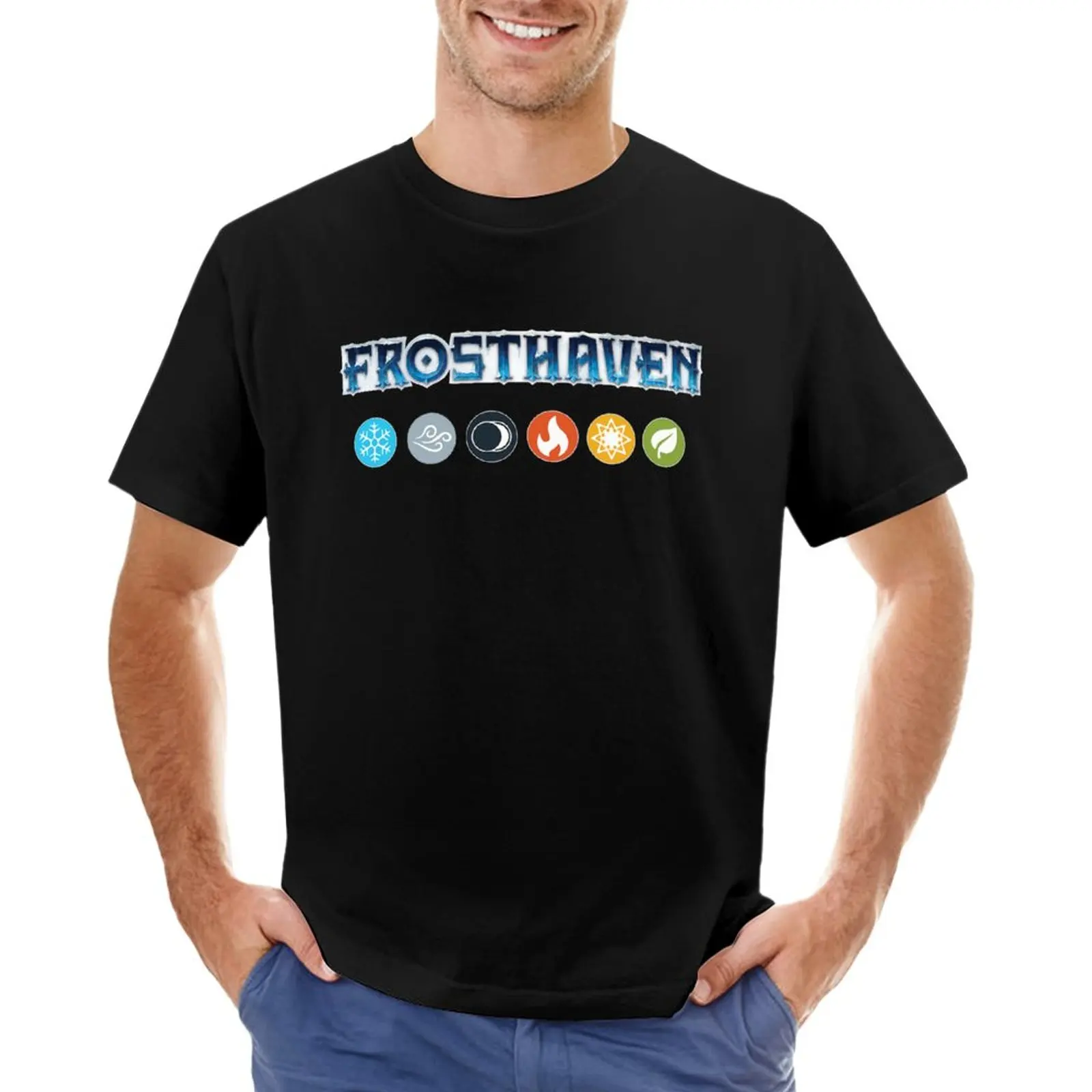 

Frosthaven T-Shirt Short sleeve tee cute tops man clothes clothes for men