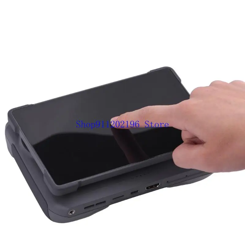 P82A Not Bubble Installation Tempereds Glass Protectors AntiScratch Hydrophobic Coating for 4 Controller Screen