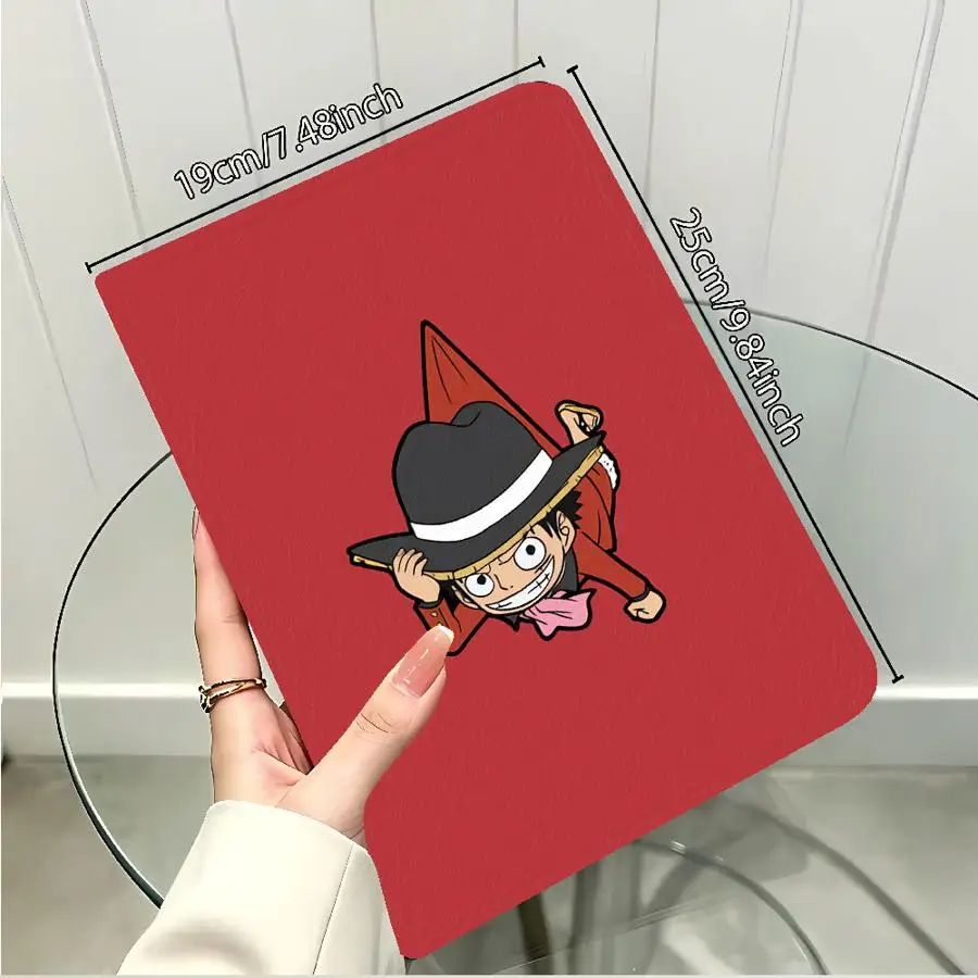 Ones Pieces Luffy With Pencil Holder Case for Xiaomi Pad 6s Pro 7 Ultra Redmi Pad SE K Pad 8.8 9.7 12.4 Inch Pad 5 6 7 8 Pro