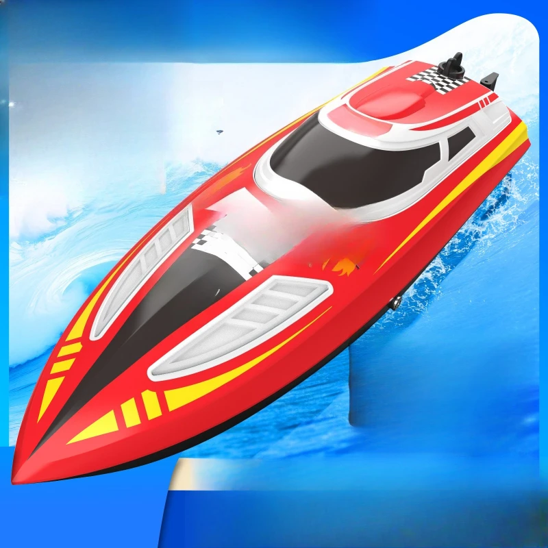 

Cross-border RC racing boat foreign trade explosion remote control boat water stunt speedboat boat
