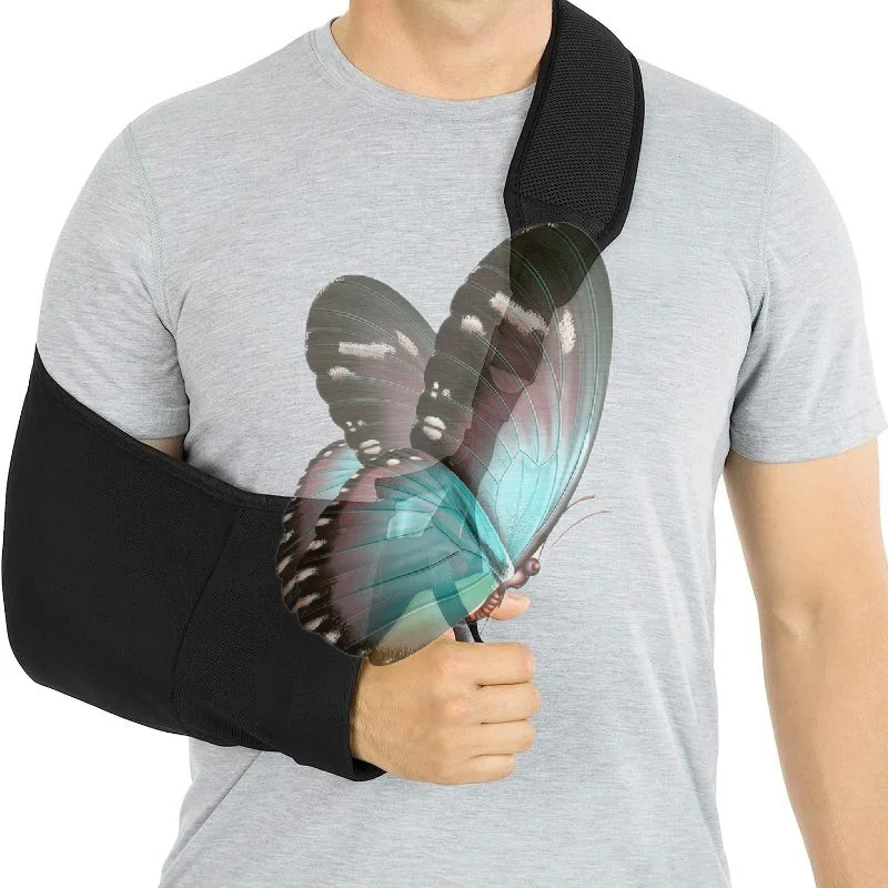 

Breathable Post Surgery Arm Sling Adjustable Forearm Support Strap For Shoulder Elbow Wrist Fracture Dislocation Injury Recovery