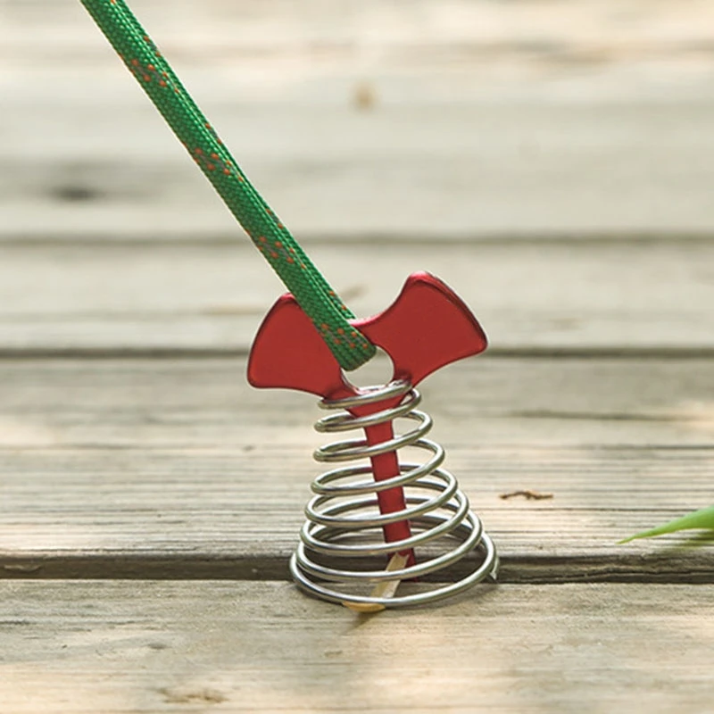 لوح قابل للتعديل مرساة عظام السمكة ، أوتاد خيمة ، مظلة خارجية ، أظافر ثابتة على السطح ، زنبرك أرضي ، خطافات تخييم ، 10