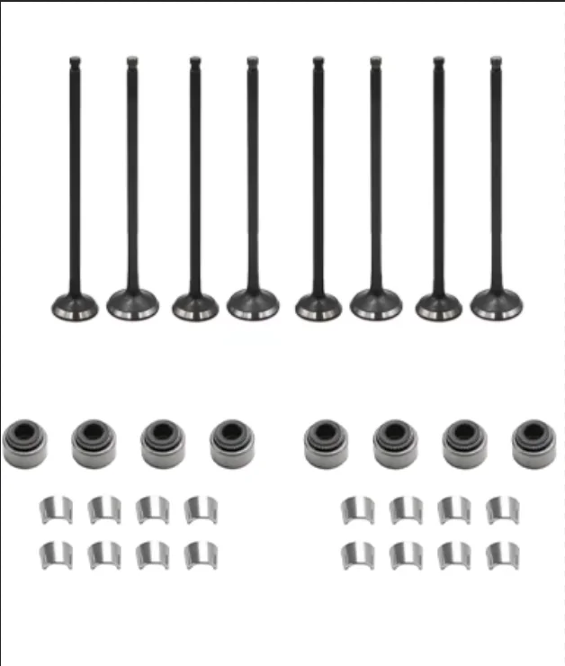 

ВЫСОКОКАЧЕСТВЕННЫЙ ВЫХЛОПНЫЙ КЛАПАН мотоцикла и ТОРМОЗНЫЙ КЛАПАН Клапан двигателя с сальником, стопорная пластина, клапан для Hyosung GT250 yinxiang