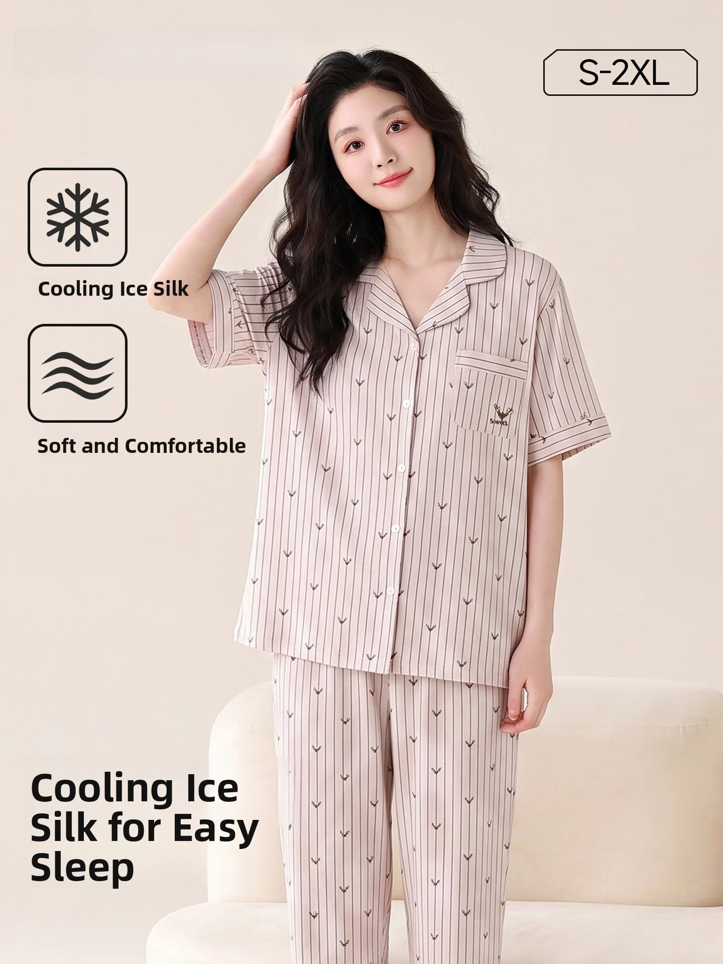 set-di-pigiami-in-seta-ghiacciata-a-sette-colori-maniche-corte-per-coppie-modello-estivo-sottile-completo-casual-da-casa-per-uomo-e-donna
