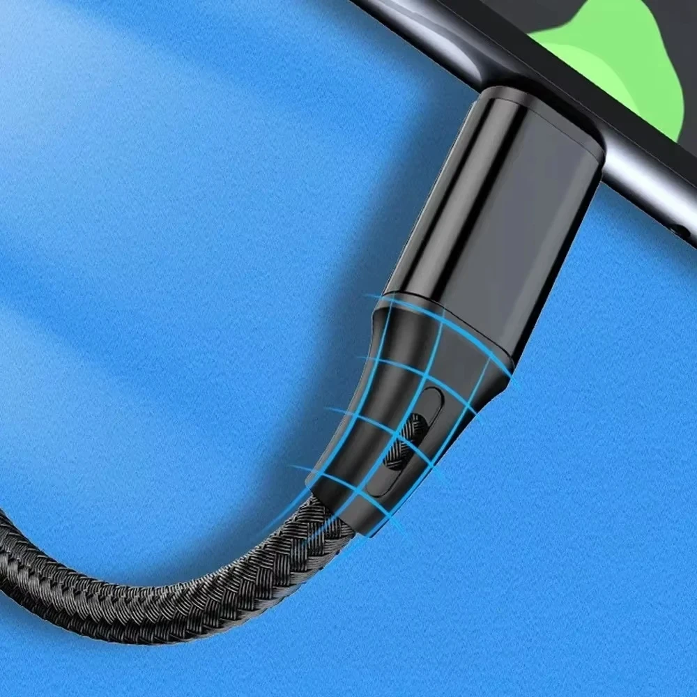 NNBILI 5A 2 in 1 Fast Charging Cable Y Splitter USB to Type C Micro USB Data Cord for Samsung Huawei Xiaomi Redmi Phones