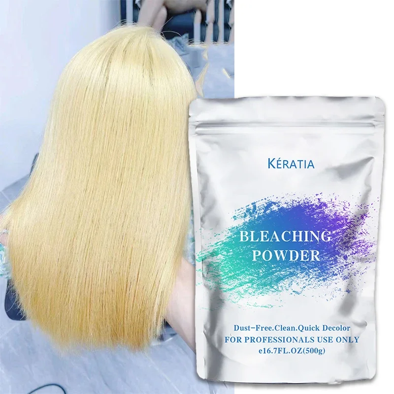 Hair Bleaching Powder for Hair Color Dye Lightener Salon Professional Strong Fade Dust Free Blue Tinte Fantasia Para Cabello