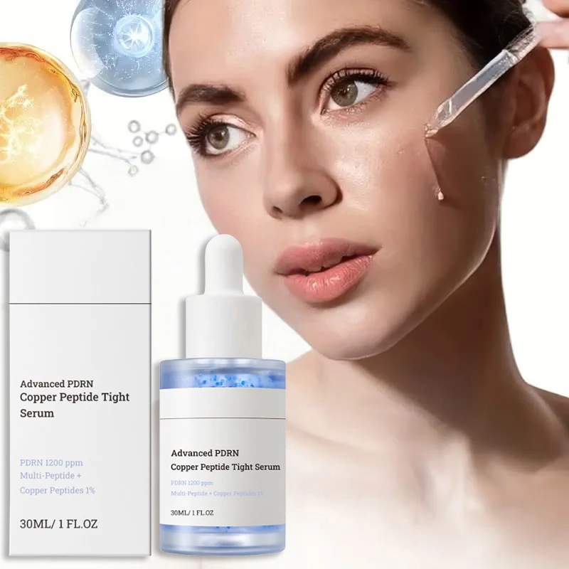 Advanced PDRN Copper Peptide Serum Hydrate Moisturize Nourish Skin Refreshing Easily Absorbed Plump Skin Facial Care Essence