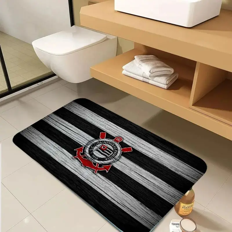 Corinthians Kame Entrance Door Mat for Home Living Room Decoration Floor Washable Entry Rug Welcome Non-Slip Carpet Bath Mats