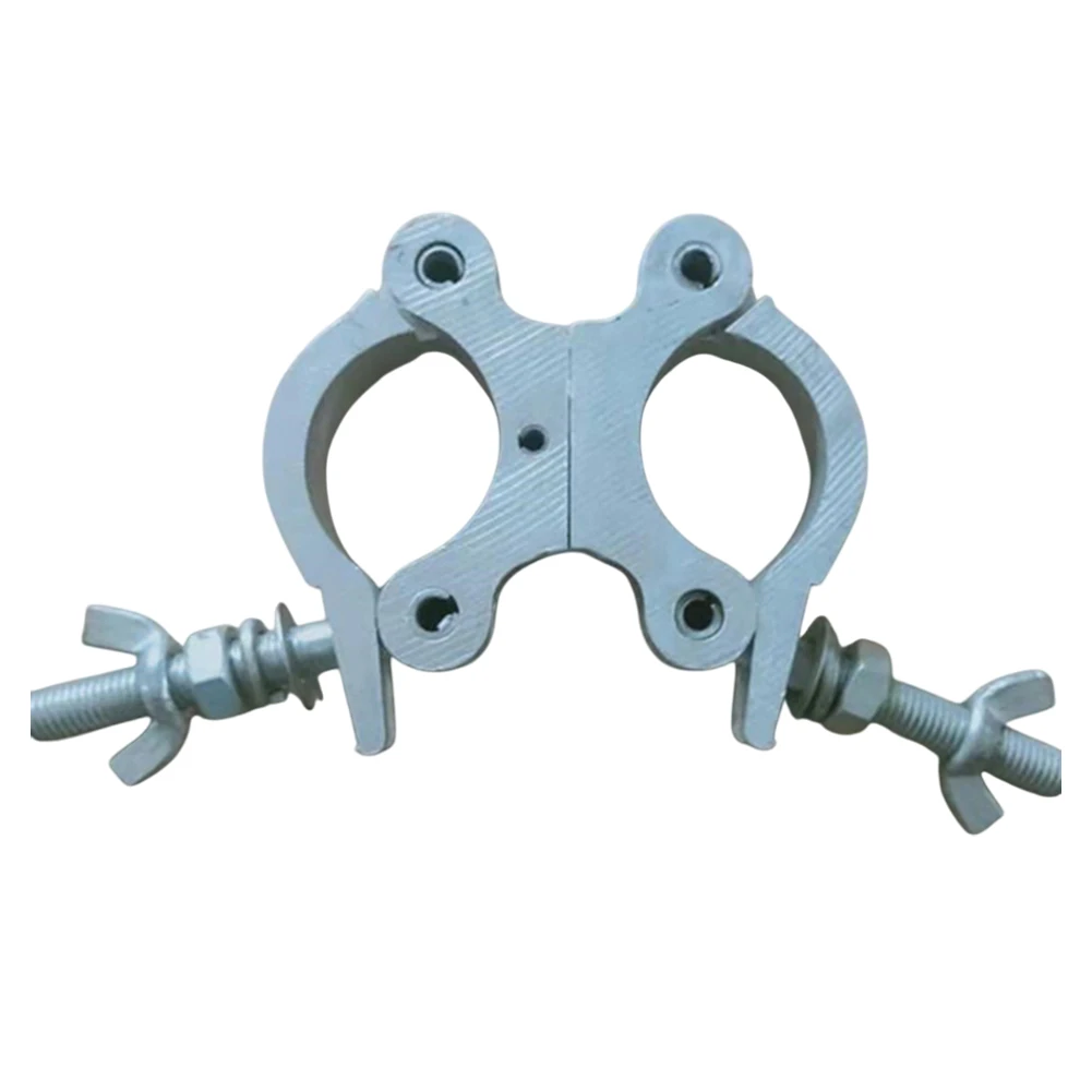 Aluminum Stage Light Fixture Hook Reliable 30mm Double Ring Design Perfect for Theatrical Productions and Events